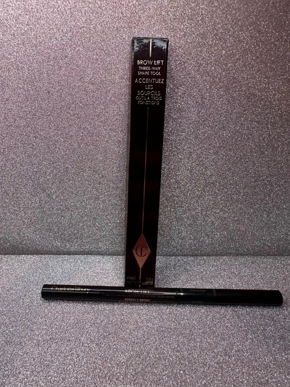 Charlotte Tilbury Brow Lift 3 Way Shaping Tool Brown/Black
